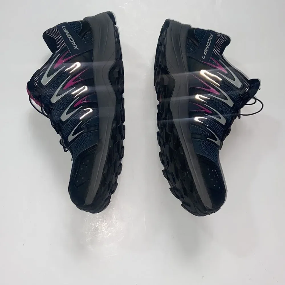 Salomon XA Comp 7 Waterproof Hiking Adventure Trail Running Women Shoes Sz9.5 US